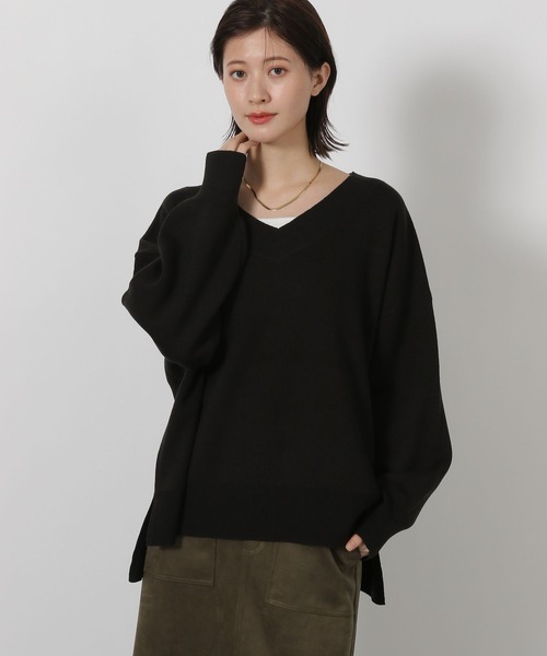LAKOLE（ラコレ） ニット セーター Vネックニットプルオーバー
