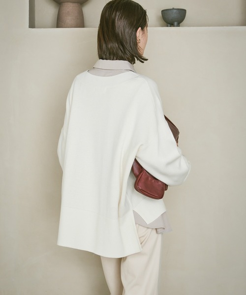 LAKOLE（ラコレ） ニット セーター Vネックニットプルオーバー