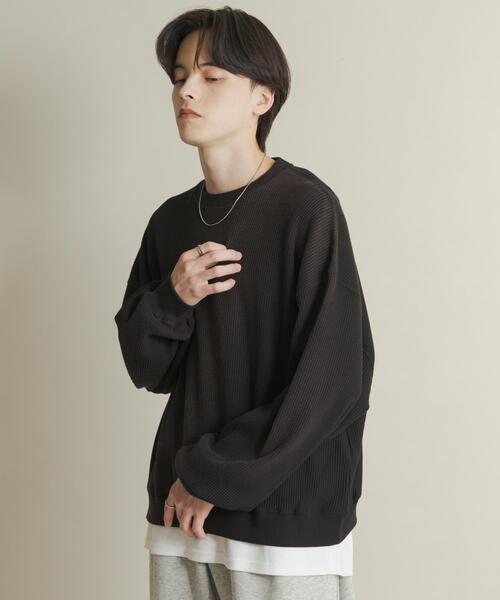 SENSE OF PLACE by URBAN RESEARCH トレーナー スウェット フェード