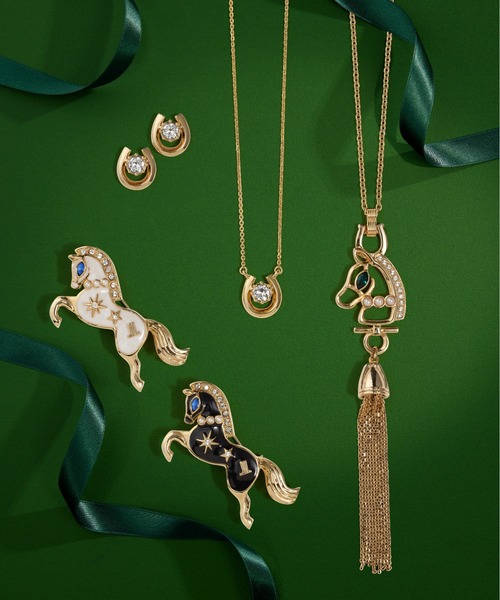 LANVIN en Bleu ネックレス 馬モチーフ レディース : ZOZOTOWN Yahoo