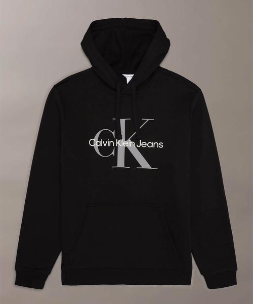 パーカー 「 Calvin Klein / カルバン クライン 」MONOGRAM LOGO HOODIE / モノグラム ロゴ フーディー メンズ
