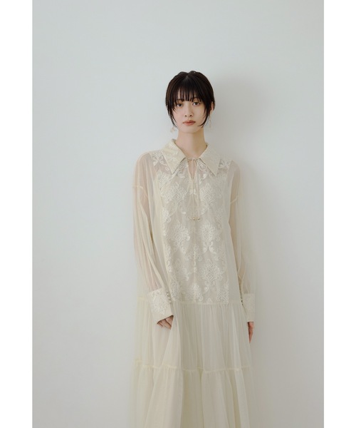 niana（ニアナ） ドレス モールレースAラインドレス パーティードレス