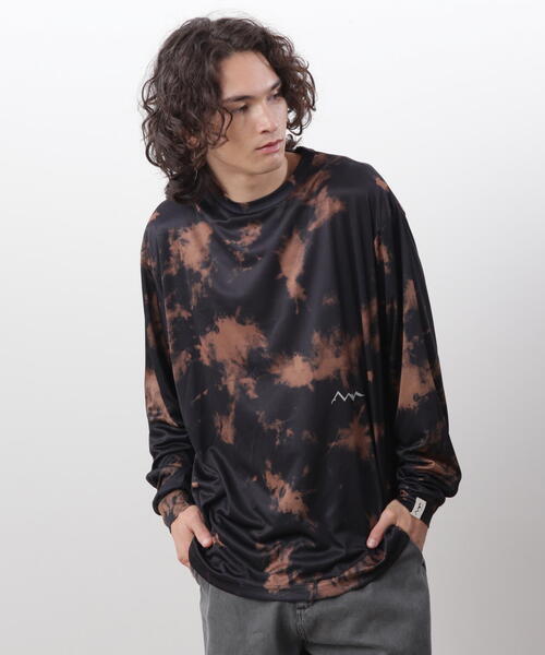 MANASTASH（マナスタッシュ） tシャツ TIE DYE L/S TOP /タイダイ 