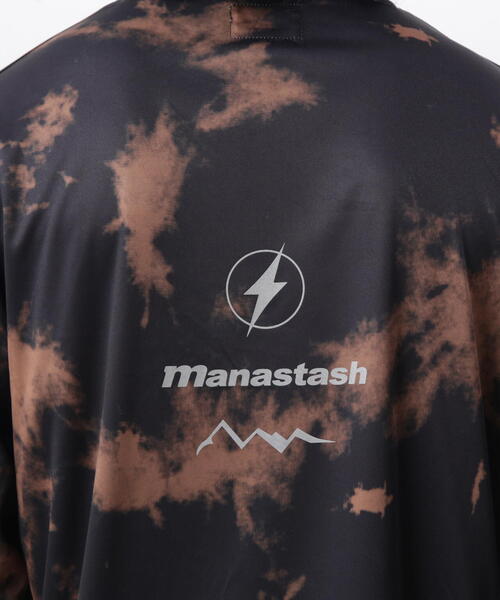 MANASTASH（マナスタッシュ） tシャツ TIE DYE L/S TOP /タイダイ 