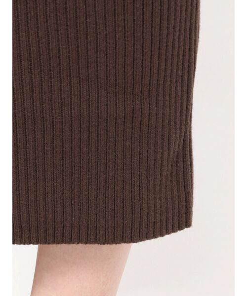 GYDA（ジェイダ） ワンピース LONG SLEEVE SIDE OPEN ニットワンピース