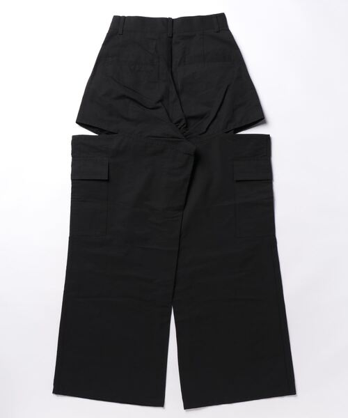 「EVRIS」 カーゴパンツ MEDIUM カーキ レディース_画像2