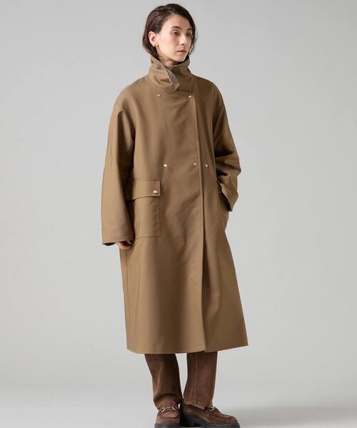 リス シェアード切り替え リバーシブル ロングコート レディース アウター XL Liesse（リエス） コート アウター 「大草直子さんコラボ