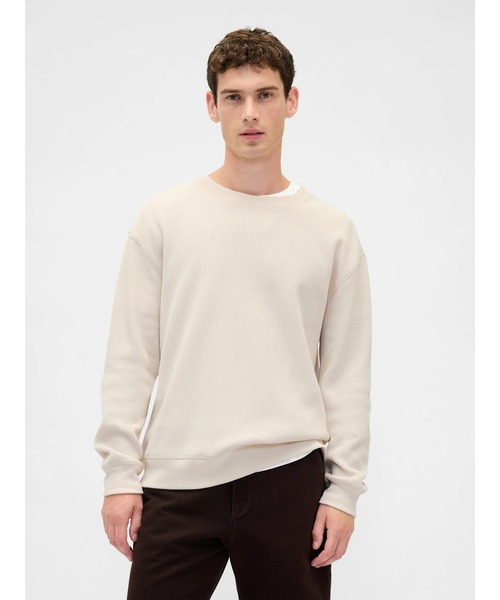 GAP（ギャップ） tシャツ ヘビーウェイト サーマル オーバーサイズ T