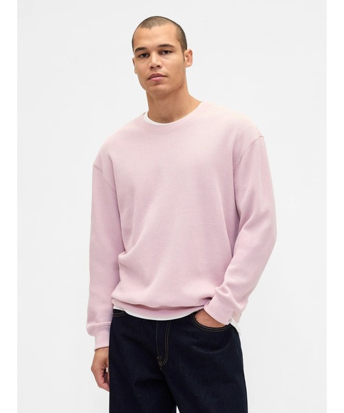 GAP（ギャップ） tシャツ ヘビーウェイト サーマル オーバーサイズ T 