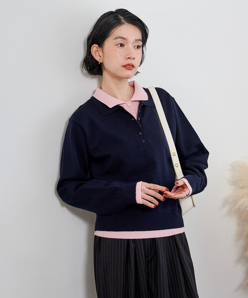 FREAK'S STORE（フリークスストア） ニット セーター 配色 レイヤード
