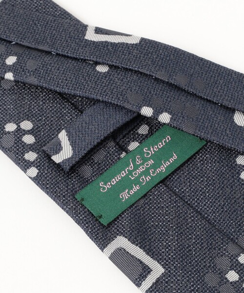 Seaward＆stearn ネクタイ Seaward ＆ Stearn / シルク 小紋柄 ジャ