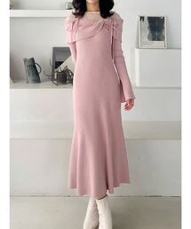 MERCURYDUO（マーキュリーデュオ） ワンピース レース切替オフショル