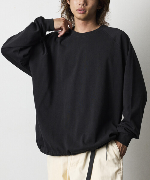 FREAK'S STORE（フリークスストア） 長袖Tシャツ MEDIUM ブラック