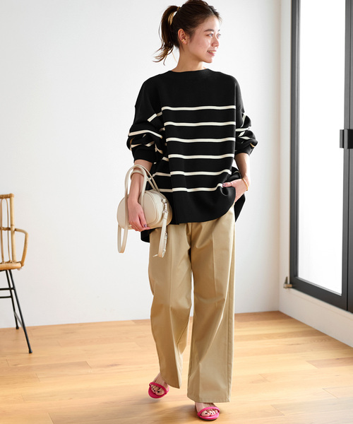 「JOURNAL STANDARD relume」 長袖ニット FREE ブラック系その他 レディースの画像2