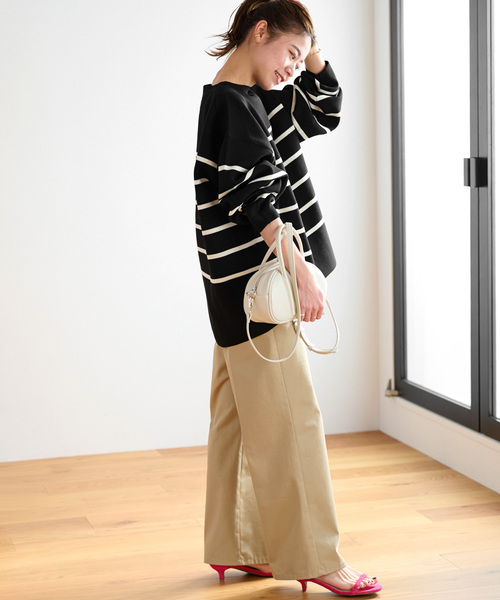 「JOURNAL STANDARD relume」 長袖ニット FREE ブラック系その他 レディースの画像5