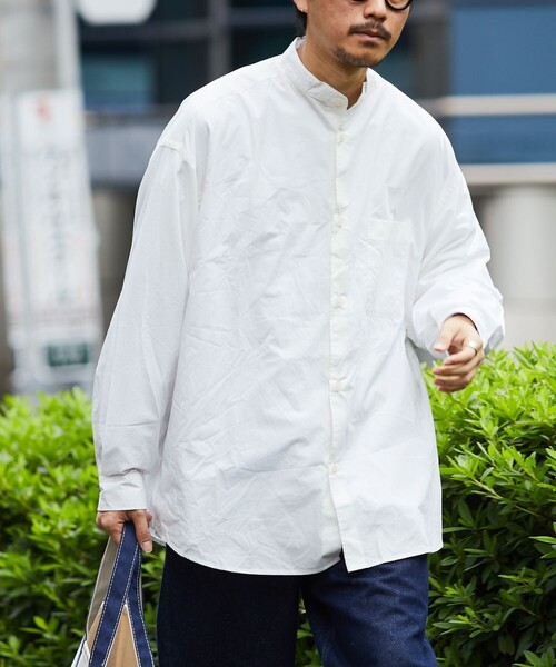 「FREAK'S STORE」 長袖シャツ SMALL ブルー メンズ_画像7