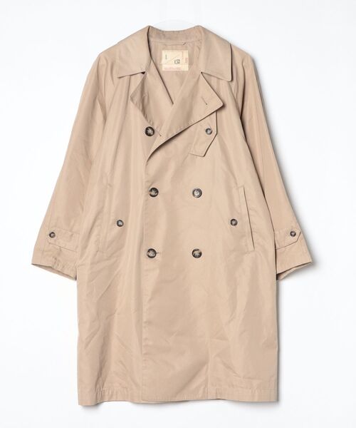 NANO universe（ナノ・ユニバース） トレンチコート S ベージュ メンズ