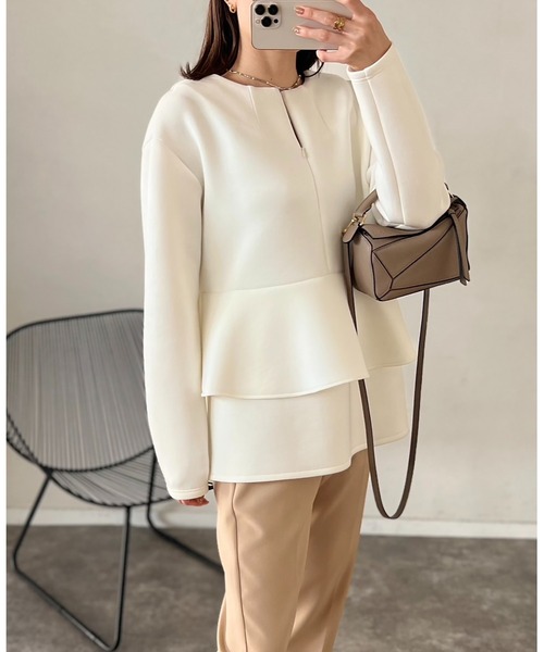 「Emma Taylor」 長袖カットソー FREE ブラック レディース_画像3