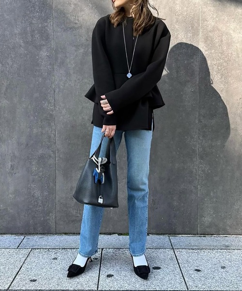 「Emma Taylor」 長袖カットソー FREE ブラック レディース_画像8