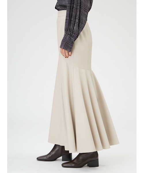 【サイズ0】FRAY I.D フレアロングスカート 新品・未使用・タグ付き FRAY I.D（フレイ・アイディー） ロングスカート 0 グリーン