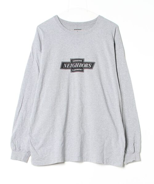 トップス neighborhood NEIGHBORHOOD（ネイバーフッド） 長袖Tシャツ - グレー メンズ