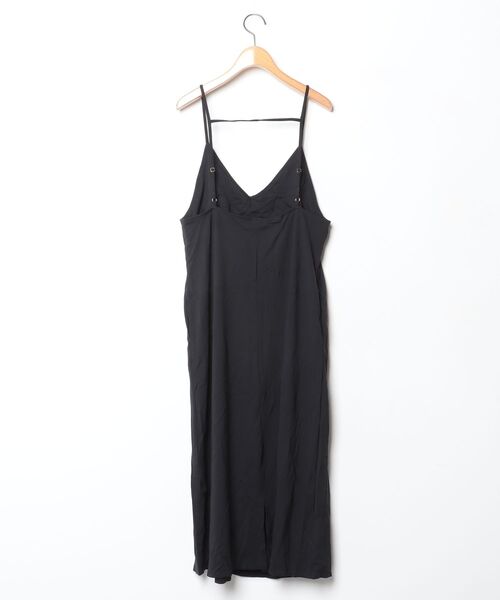 LEPSIM（レプシィム） サロペットスカート FREE ブラック レディース