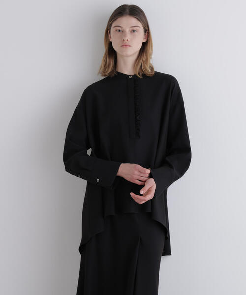 LE PHIL（ル フィル） ブラウス シャツ 2WAYツイルドレープブラウス