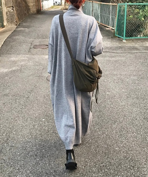 「HANNE」 ニットワンピース フリー アイボリー レディース_画像8