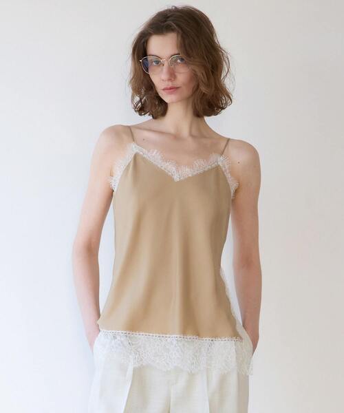 martinique（マルティニーク） キャミソール リバーレースキャミ