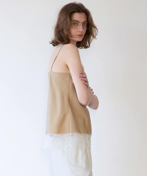 martinique（マルティニーク） キャミソール リバーレースキャミ