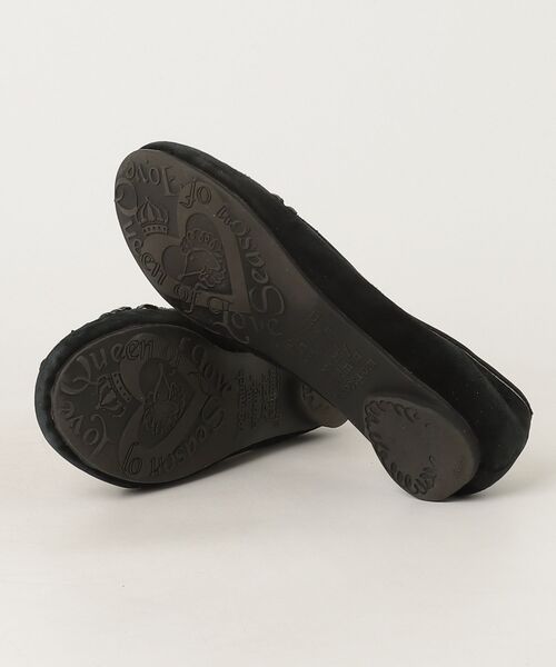 「Beverly Feldman」 フラットパンプス US6.5 ブラック レディース_画像3