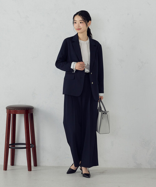 [新品]定価19,800円 COMME CA ISM エコレザージャケット L セットアップ対応】ジャケット(110-130cm)（98-05GG01-204
