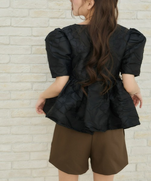 Olu.（オルドット） パンツ ベーシックベルトレスショートパンツ