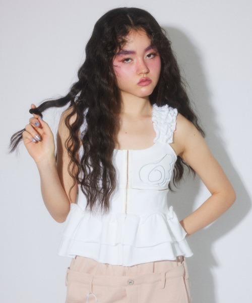 Candy Stripper（キャンディーストリッパー） 2WAY CORSET ビスチェ