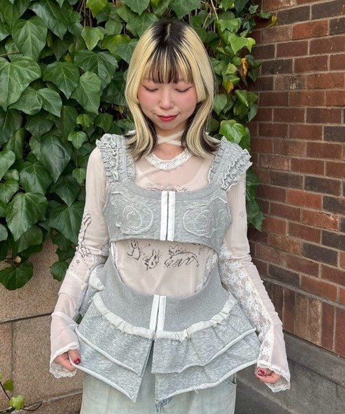 Candy Stripper（キャンディーストリッパー） 2WAY CORSET ビスチェ