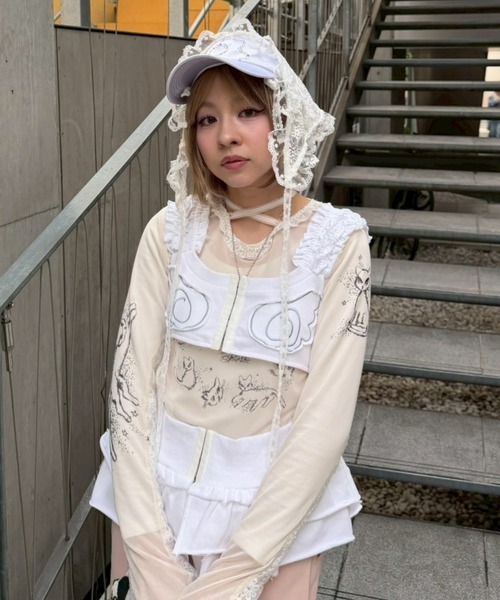 Candy Stripper（キャンディーストリッパー） 2WAY CORSET ビスチェ