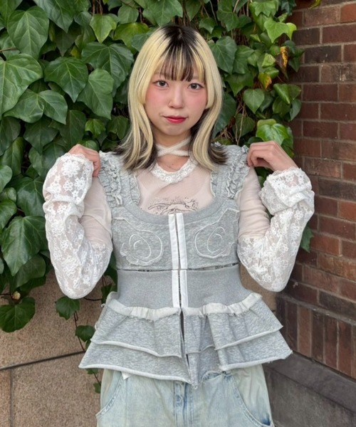 candy stripper 2点セット Candy Stripper（キャンディーストリッパー） 2WAY CORSET ビスチェ
