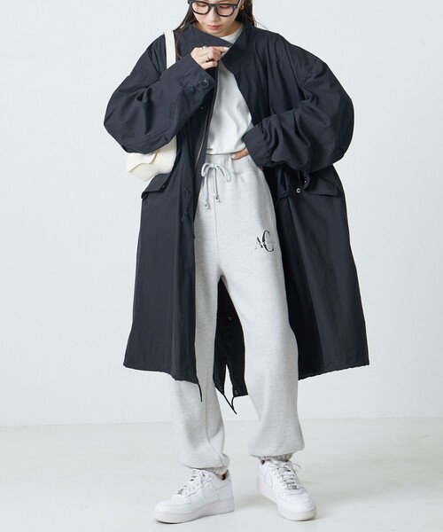 FREAKSSTORE ブラック モッズコート FREAK'S STORE（フリークスストア） モッズコート LARGE ブラック