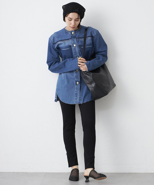 Whim Gazette（ウィム ガゼット） レギンスパンツ FREE ブラック