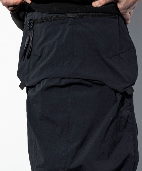 「alk phenix」 イージーパンツ L ブラック メンズ_画像8