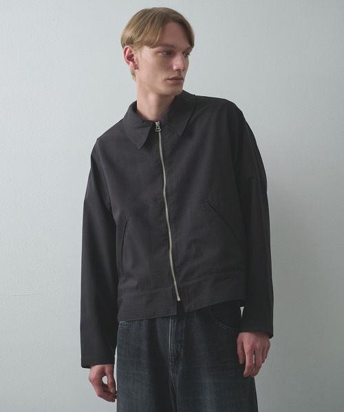 jieda 23ss トラックジャケット JIEDA - JERSEY TOP | GRAY - BLACK | ジャージ | NapsNote