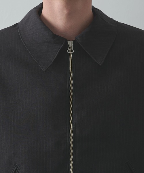 JieDa（ジエダ） ブルゾン アウター 「Jieda/ジエダ」STRIPE ZIP