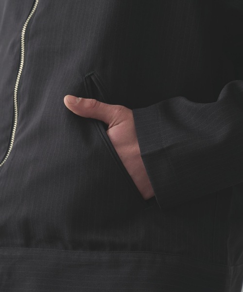 JieDa（ジエダ） ブルゾン アウター 「Jieda/ジエダ」STRIPE ZIP
