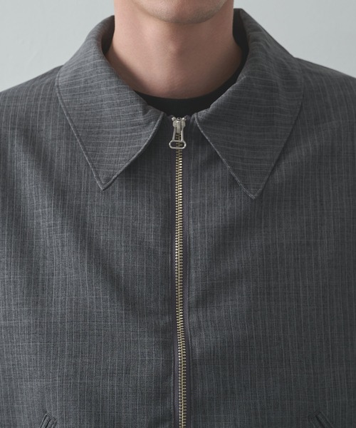 JieDa（ジエダ） ブルゾン アウター 「Jieda/ジエダ」STRIPE ZIP