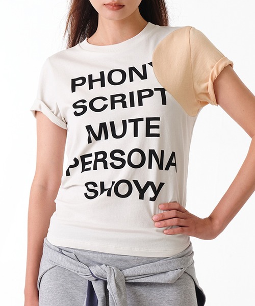 OPEN Yy tシャツ 半袖 「OPEN YY」YY DOT TYPO TEE レディース 