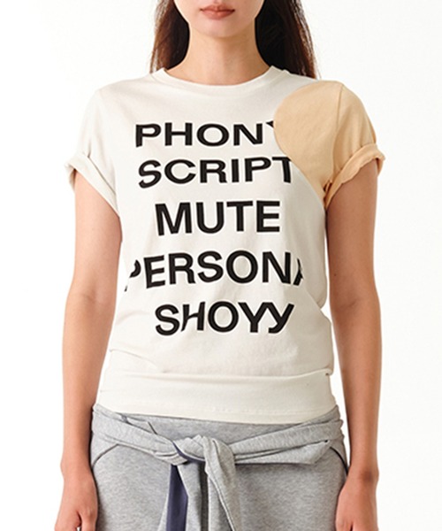 OPEN Yy tシャツ 半袖 「OPEN YY」YY DOT TYPO TEE レディース