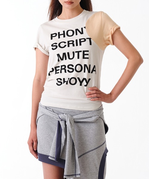 OPEN Yy tシャツ 半袖 「OPEN YY」YY DOT TYPO TEE レディース