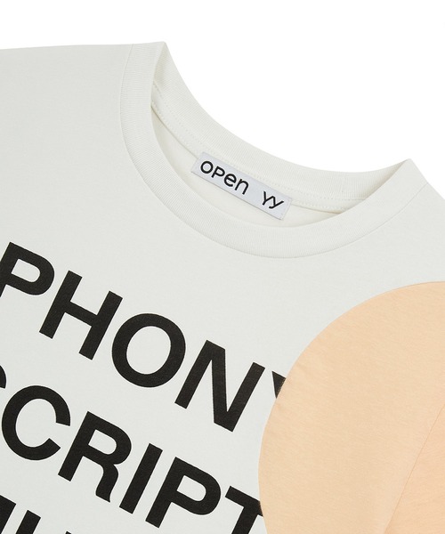 OPEN Yy tシャツ 半袖 「OPEN YY」YY DOT TYPO TEE レディース