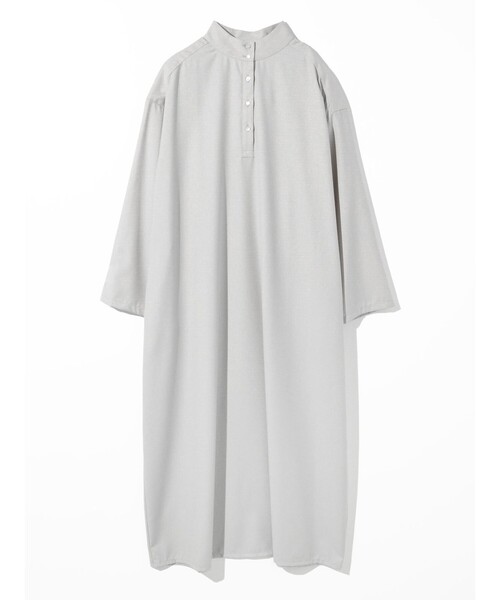 「MIDIUMISOLID」 長袖ワンピース FREE ブラック レディース_画像2