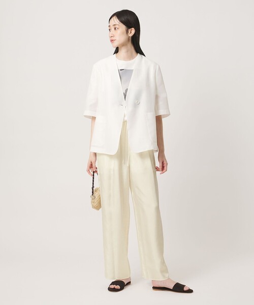 UNITED ARROWS（ユナイテッドアローズ） パンツ シルクライク イージー